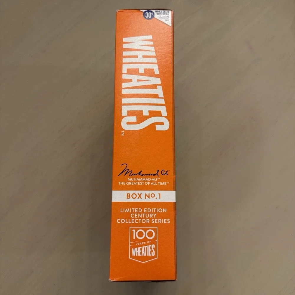 SEALED 2021 Wheaties Muhammad Ali Cereal Box COLLECTORS LIMITED EDITION 100years